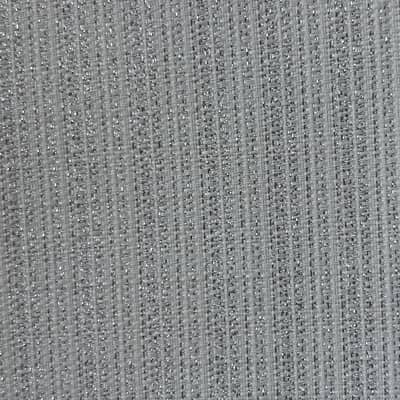 27-1759-B Metallic-Yarn Linen-Look Fabric