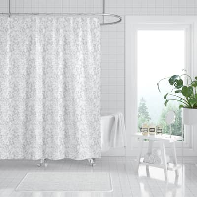 Ice Blue Floral Mist II
